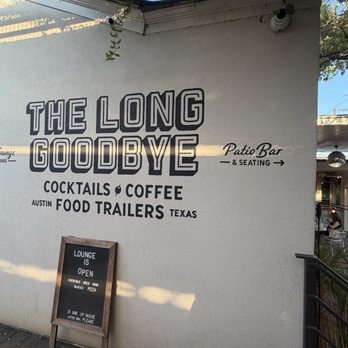 The Long Goodbye - entrance - Cocktail Bars Near Me - Austin, Texas The Long Goodbye - entrance - Cocktail Bars Near Me - Austin, Texas
