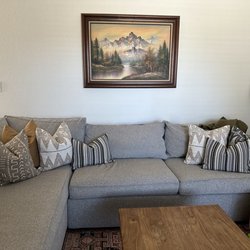Focus On Interiors - Pillow covers sewn by Linda!