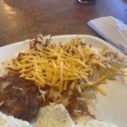 Their version of melted cheese Their version of melted cheese