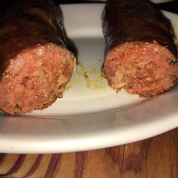 Lamberts Downtown Barbecue - Inside housemade jalapeo hot link - Barbeque Near Me - Austin, Texas