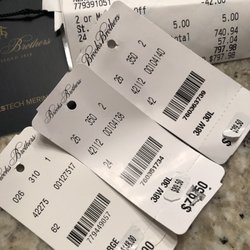 Brooks Brothers - Staff used stickers to INCREASE prices prior to fake "sale"