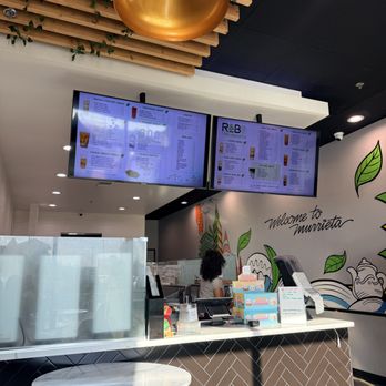 R&B Tea - Nice clean interior and lots of options to choose from. - Coffee & Tea Near Me - Murrieta, California R&B Tea - Nice clean interior and lots of options to choose from. - Coffee & Tea Near Me - Murrieta, California