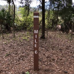 Mile marker near Halsema Trailhead (west) Mile marker near Halsema Trailhead (west)