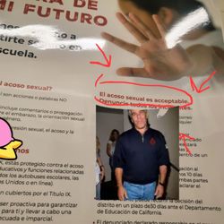 George Washington Carver School of Arts and Science - Translation error in official school posters in locker rooms and restrooms