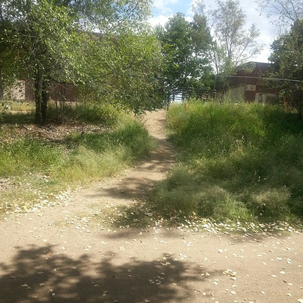 Granite Creek Park - Path up to the gate behind Staples - walk to the Sprouts shopping center - Parks Near Me - Prescott, Arizona