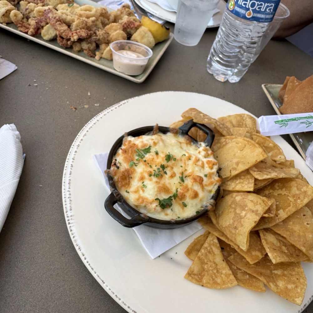 Bluewater Avalon - Crab an artichoke dip. Pretty good - Seafood Near Me - Avalon, California Bluewater Avalon - Crab an artichoke dip. Pretty good - Seafood Near Me - Avalon, California