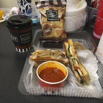 Corner Bakery Cafe - (Excuse the dorm mess) the food was so good! Loved the meatball panini and the hazelnut coffee was amazing! - Breakfast & Brunch Near Me - Atlanta, Georgia Corner Bakery Cafe - (Excuse the dorm mess) the food was so good! Loved the meatball panini and the hazelnut coffee was amazing! - Breakfast & Brunch Near Me - Atlanta, Georgia