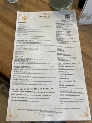 Menu photo 2 Cebu Chicago Chicago, IL