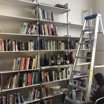 Modern Shelving - Almost done installing. - Interior Design Near Me - San Clemente, California Modern Shelving - Almost done installing. - Interior Design Near Me - San Clemente, California