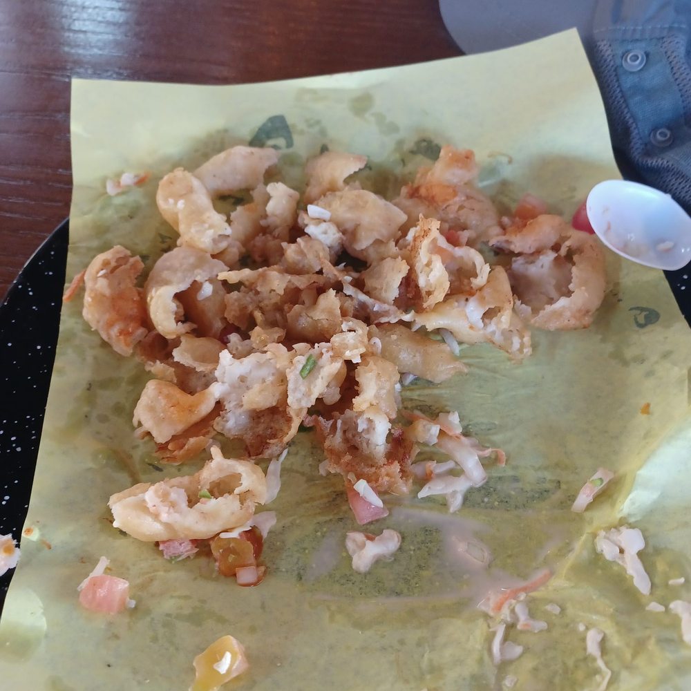 Taco Fish la Paz - Breaded portion of my "shrimp tacos", very dissppointing. - Tacos Near Me - La Paz, BCS Taco Fish la Paz - Breaded portion of my "shrimp tacos", very dissppointing. - Tacos Near Me - La Paz, BCS