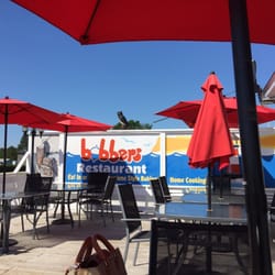 Bobber's Restaurant - Nice back patio!