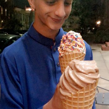 Bmore Licks - couldn't wait to devour his ice cream! - Ice Cream & Frozen Yogurt Near Me - Baltimore, Maryland