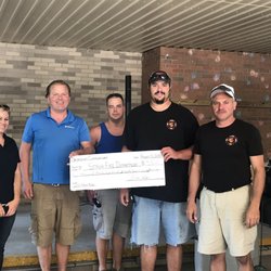 Gordons Campground - Donation to local fire department