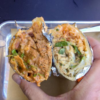 Comal Next Door - Beef Barbacoa on the left Carnitas on the right. - Mexican Near Me - Berkeley, California