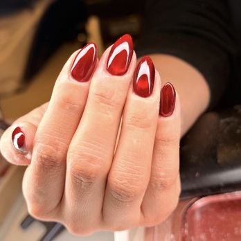 Kitchen Nail Bar - Coleman - Ruby red cat eye - Nail Salons Near Me - San Jose, California