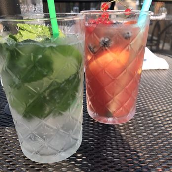 Orto Artisan Pasta - Drinks! Sangria and mojito. - Italian Near Me - North Vancouver, British Columbia