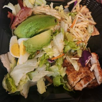 Denny's - Minus the cheese, they made my salad so skimmy. Barely any lettuce. - Diners Near Me - Carson, California Denny's - Minus the cheese, they made my salad so skimmy. Barely any lettuce. - Diners Near Me - Carson, California