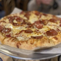 John's Pizza - Peanut Butter Pepperoni Pizza