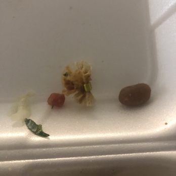 El Potro Mexican Restaurant - Packaging trash that I put in my mouth because it was mixed into my food... I could have choked - Mexican Near Me - Jacksonville, Florida