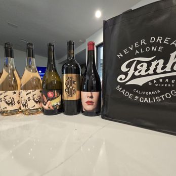 Tank Garage Winery - First batch from our new membership... Love the labels!!! - Wine Tasting Room Near Me - Paso Robles, California Tank Garage Winery - First batch from our new membership... Love the labels!!! - Wine Tasting Room Near Me - Paso Robles, California