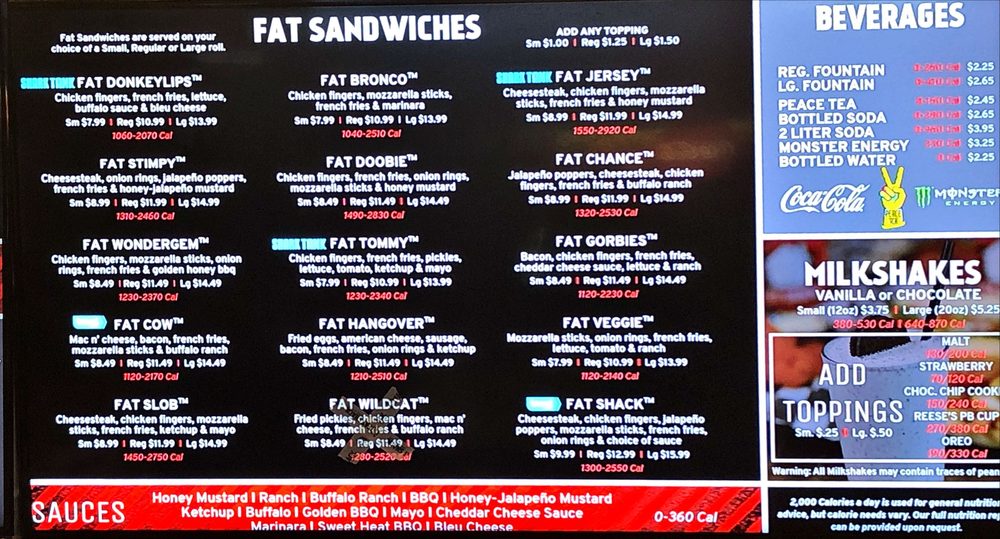 Food from Fat Shack