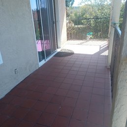 new tiles installed