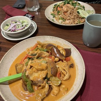Thai Thai Restaurant - Chicken noodle soup and shrimp fried rice - Thai Near Me - Dallas, Texas Thai Thai Restaurant - Chicken noodle soup and shrimp fried rice - Thai Near Me - Dallas, Texas