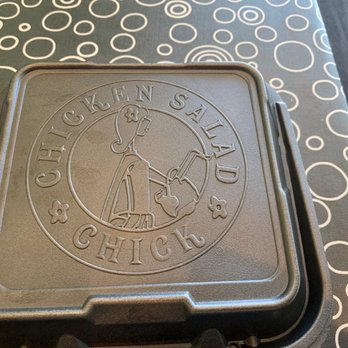 Chicken Salad Chick - Plastic Container for your take out Menu - Chicken Shop Near Me - Madison, Alabama Chicken Salad Chick - Plastic Container for your take out Menu - Chicken Shop Near Me - Madison, Alabama