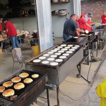 Brookston Apple Popcorn Festival - The Brookston Firemen are hard at work making your breakfast at 6 in the morning! - Festivals Near Me - Brookston, Indiana Brookston Apple Popcorn Festival - The Brookston Firemen are hard at work making your breakfast at 6 in the morning! - Festivals Near Me - Brookston, Indiana