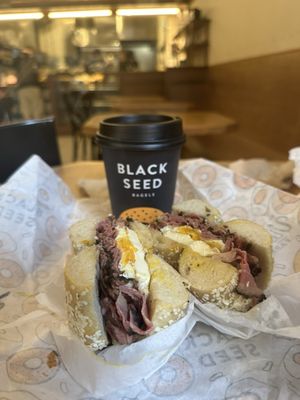 Black Seed Bagels by null