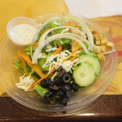 Buffet City - Salad with Ranch Dressing