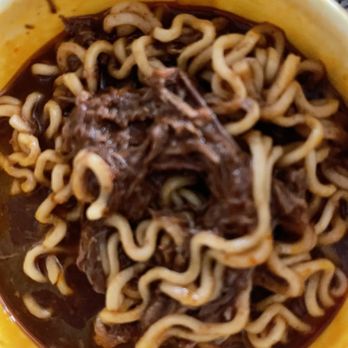 My Taco House - This is what you get for "Ramen Birria" looks more like top ramen with sauce and dehydrated shredded beef. - Tacos Near Me - Modesto, California My Taco House - This is what you get for "Ramen Birria" looks more like top ramen with sauce and dehydrated shredded beef. - Tacos Near Me - Modesto, California
