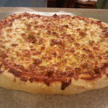 Columbus Baking Company - Pizza kit $10: fresh dough, sauce, mozzarella, and pepperoni (hidden underneath the cheese). Italian sausage was not included. - Bakeries Near Me - Syracuse, New York