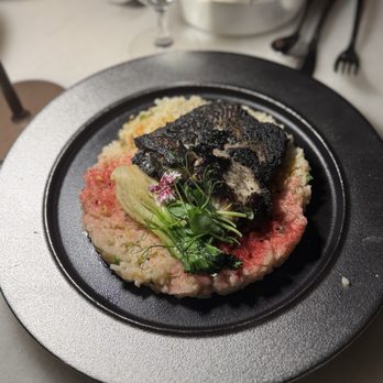 Musaafer - Black sesame miso cod - Indian Near Me - Houston, Texas Musaafer - Black sesame miso cod - Indian Near Me - Houston, Texas