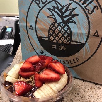 Playa Bowls - Power açaà bowl with strawberry added - Acai Bowls Near Me - Glassboro, New Jersey Playa Bowls - Power açaà bowl with strawberry added - Acai Bowls Near Me - Glassboro, New Jersey