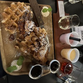 Vinland Winery - Chicken and waffles and a flight. - Wineries Near Me - Fort Wayne, Indiana Vinland Winery - Chicken and waffles and a flight. - Wineries Near Me - Fort Wayne, Indiana