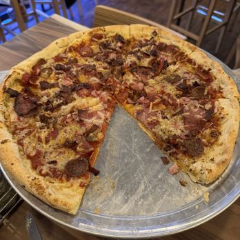 Kook Dogg Cafe - Carnivore pizza dairy free cheese - American Near Me - Reston, Virginia