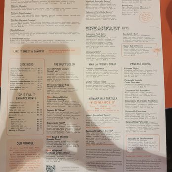 Snooze, an A.M. Eatery - Menu - Breakfast & Brunch Near Me - Orange, California Snooze, an A.M. Eatery - Menu - Breakfast & Brunch Near Me - Orange, California