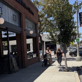 Bosscat Kitchen & Libations - Exterior view on Chapman Ave one block off the circle. - Bars Near Me - Orange, California
