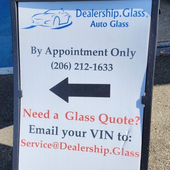 Dealership Glass - Received a referral from service advisor at my dealership. Claim reported prior to my insurance company to make arrangements. (8/3/23) - Auto Glass Services Near Me - Seattle, Washington Dealership Glass - Received a referral from service advisor at my dealership. Claim reported prior to my insurance company to make arrangements. (8/3/23) - Auto Glass Services Near Me - Seattle, Washington
