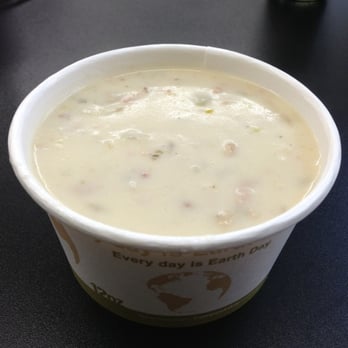 Basa Seafood Express - Medium size clam chowder with bacon bits - Seafood Near Me - San Francisco, California Basa Seafood Express - Medium size clam chowder with bacon bits - Seafood Near Me - San Francisco, California