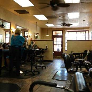 Nip & Cut Hair Studio - Inside view of all the hairstylists work stations - Hair Salons Near Me - Moreno Valley, California
