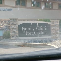 Family Clinic of Fort Collins - Clinic sign