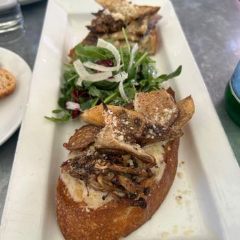 Thomas Hill Organics - Toast with Mushrooms - New American Near Me - Paso Robles, California