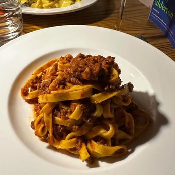 Misirizzi - Strozzapreti with Ragu alla Bolognese - Italian Near Me - New York, New York Misirizzi - Strozzapreti with Ragu alla Bolognese - Italian Near Me - New York, New York
