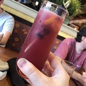 Another Broken Egg Cafe - Blueberry lemonade mimosa - Cafes Near Me - Fairhope, Alabama