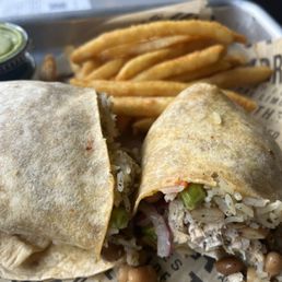 Inca wrap with chicken Inca wrap with chicken