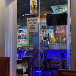 La Fogata Mexican Food - The back bar