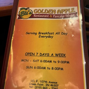 Eli's Golden Apple - American Near Me - Crown Point, Indiana
