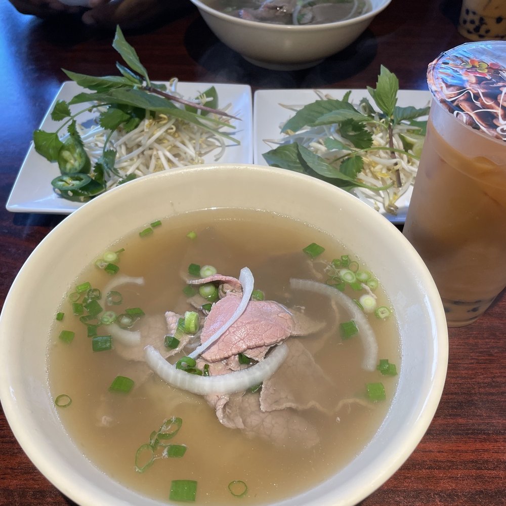 Southmore Asian Restaurant - #68 68. Beef Noodle Soup with Eye Round Steak - Vietnamese Near Me - Pasadena, Texas Southmore Asian Restaurant - #68 68. Beef Noodle Soup with Eye Round Steak - Vietnamese Near Me - Pasadena, Texas